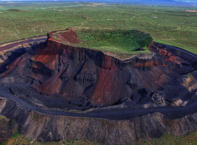 6 号火山素材